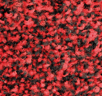 Udlejning af måtter i Viborg. Rød måtte.