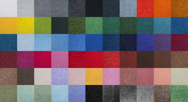 Logomåtte.farvenuancer.viborg vask. viborg måtteservice